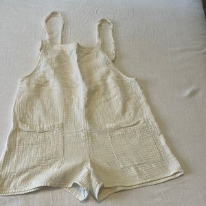 Swim coverup with tie strap